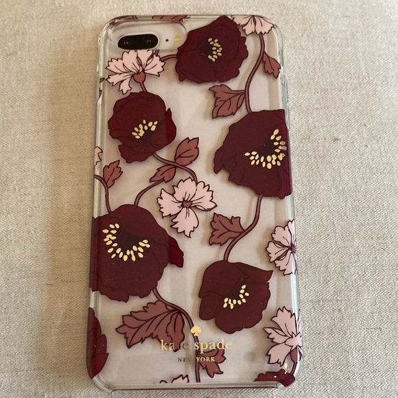 Kate Spade iPhone case clear floral 8/7/6s/6plus - Picture 16 of 16